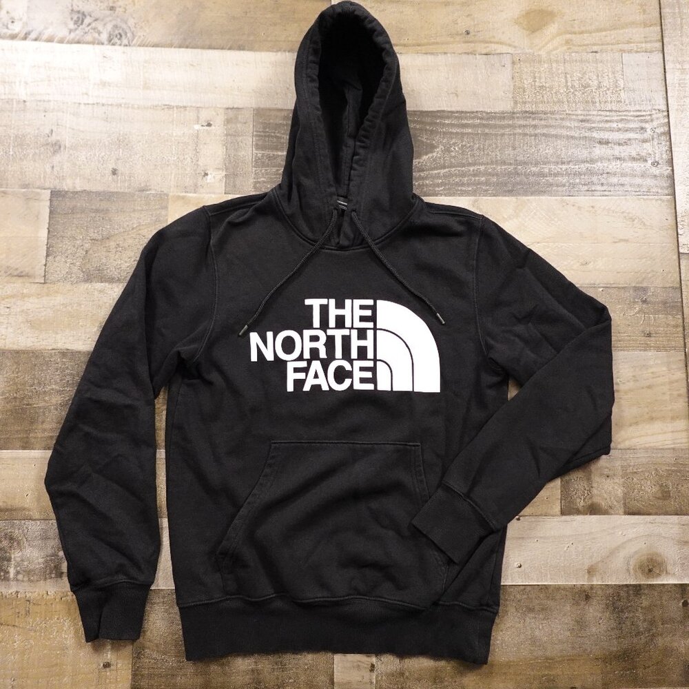 The North Face Half‎ Dome Pullover Hoodie Men’s Small Black Logo